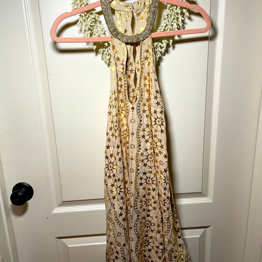 Kimchi Blue Cream star dress